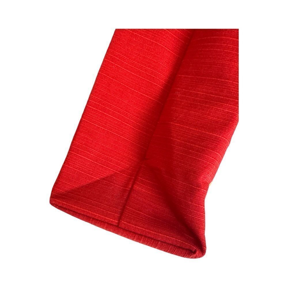 Red Patterned Tote Bag - image 4